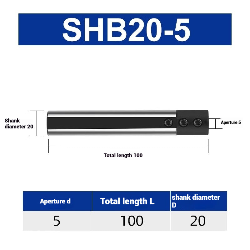 1130-MUR Small Bore Bore Cutter Small Bore Boring Bar Integral Tungsten Carbide SBUR6 90 Degree Flat Bottom Small Bore Bore Cutter Shandong Denso Pricision Tools Co.,Ltd.